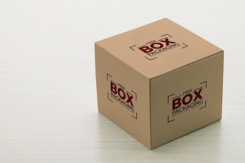 瓦楞纸箱包装盒快递产品展示效果图PSD智能样机贴图素材模板下载 mockups 样机素材